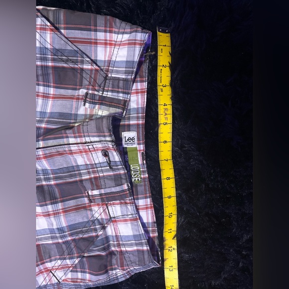 very cute kids lee dungarees plaid capris - Picture 4 of 4